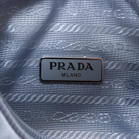 プラダ PRADA Re-Edition 2000 Re-Nylon ミニバッグ ハンドバッグ ブルー WS7154