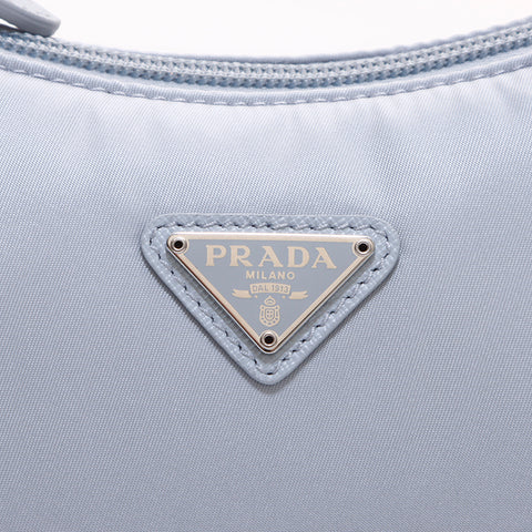 プラダ PRADA Re-Edition 2000 Re-Nylon ミニバッグ ハンドバッグ ブルー WS7154