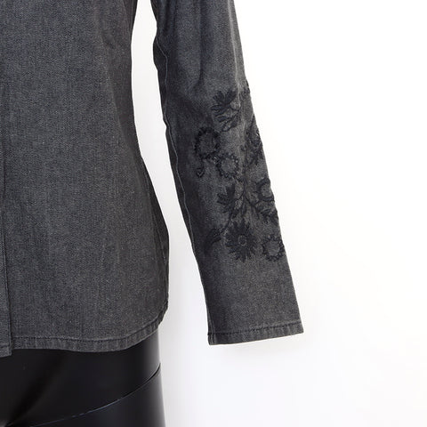 FENDI Cotton floral dress setup gray WS7174