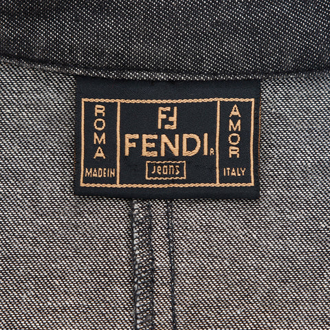 FENDI Cotton floral dress setup gray WS7174