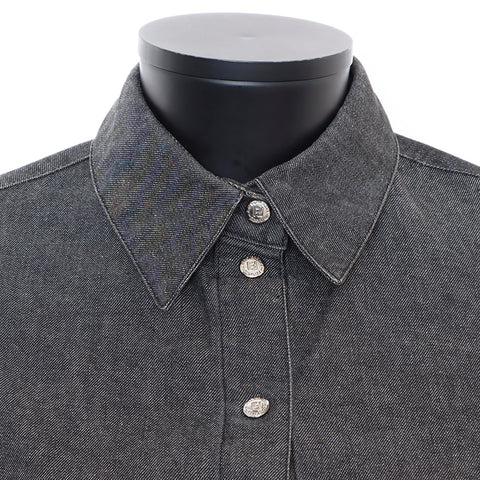 Fendi棉花裙子/设置灰色WS7174