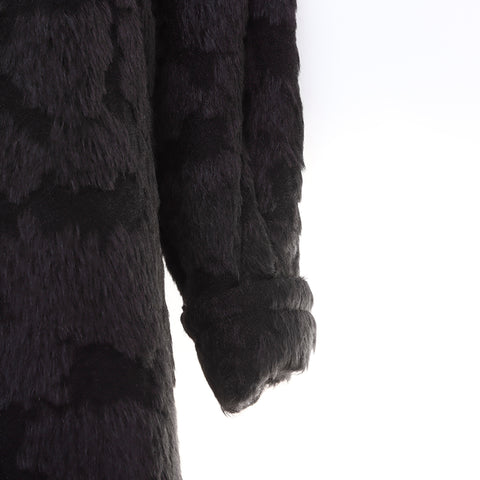 Yves Saint Laurent YVES SAINT LAURENT Fur/Size:M Jacket Black WS7177