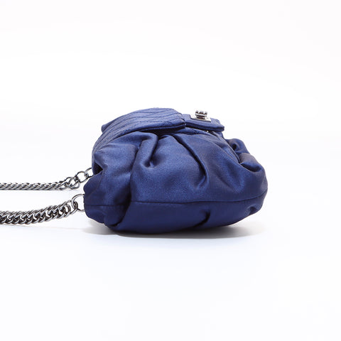 Chanel CHANEL 2.55 Matelasse Shoulder Bag Blue WS7199