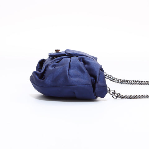 Chanel CHANEL 2.55 Matelasse Shoulder Bag Blue WS7199