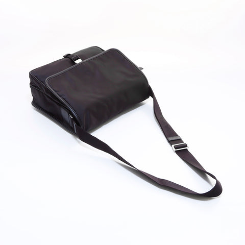 PRADA Logo Shoulder Bag Black WS7215