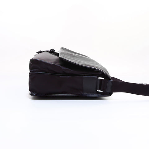 PRADA Logo Shoulder Bag Black WS7215