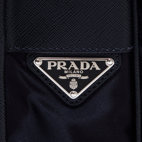 プラダ PRADA ロゴ ショルダーバッグ ブラック WS7215