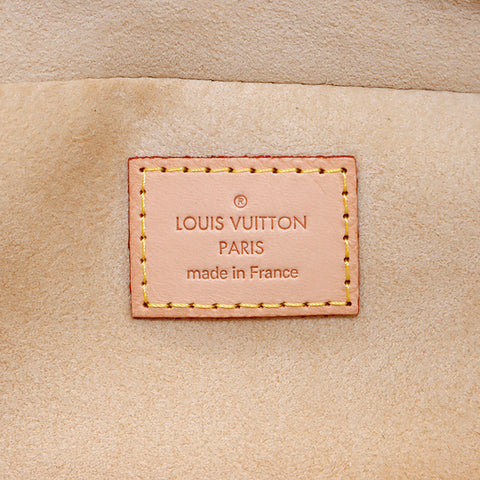 ルイ・ヴィトン LOUIS VUITTON マンハッタンPM モノグラム ハンドバッグ ブラウン WS7219