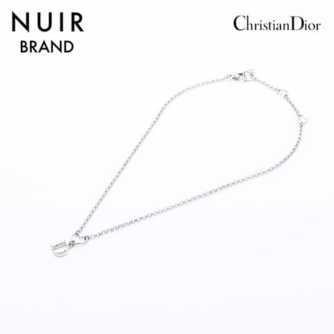 クリスチャンディオール Christian Dior ハート ネックレス シルバー WS7221