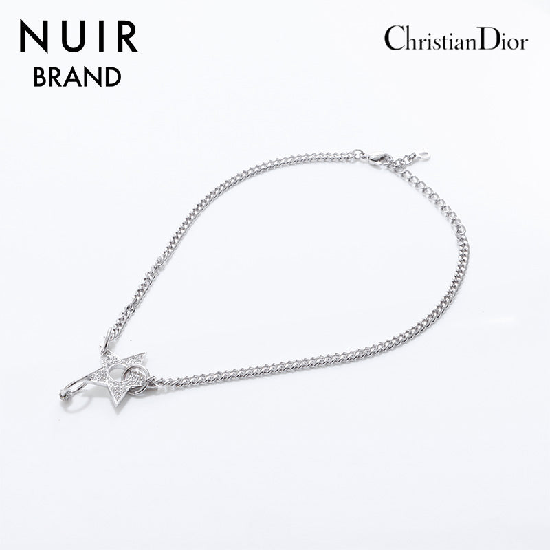 クリスチャンディオール Christian Dior 星 スター ラインストーン ...