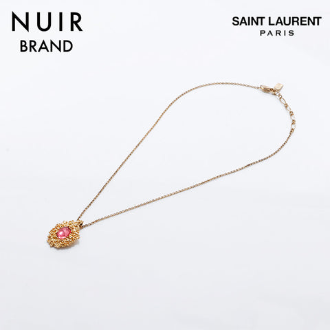 Yves Saint Laurent Yves Saint Laurent Collier en pierre colorée GOLD WS7243