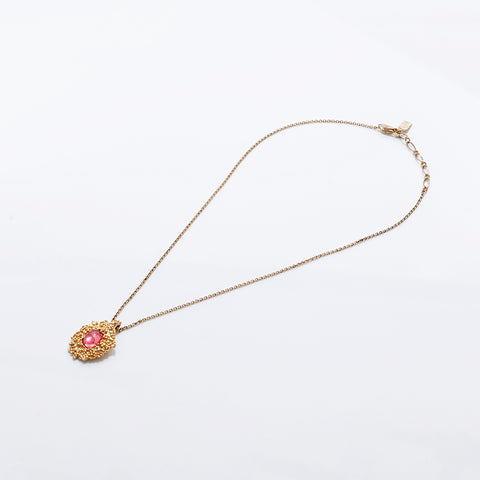 Yves Saint Laurent Yves Saint Laurent Collier en pierre colorée GOLD WS7243