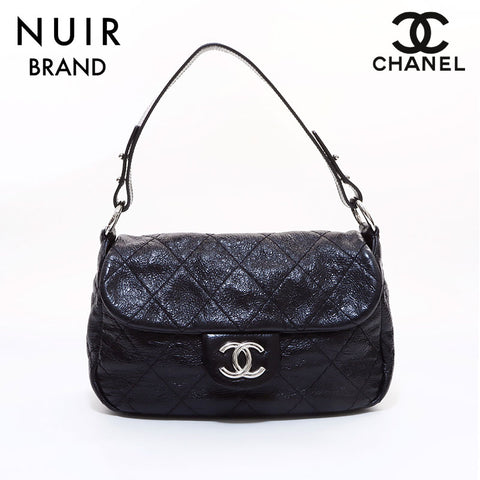Chanel Coco Mark Matelasse No. 14 Shoulder Bag Black WS7248