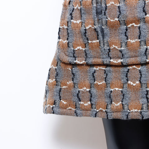 Chanel CHANEL Tweed Coco Button Zip-Up Size 38 Coat Multicolor WS7277