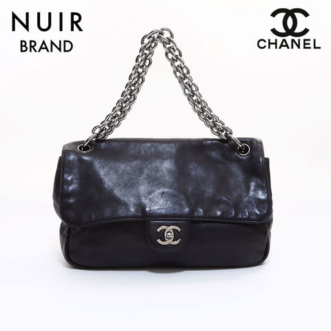 Chanel Coco Mark No. 11 Shoulder Bag Black WS7281