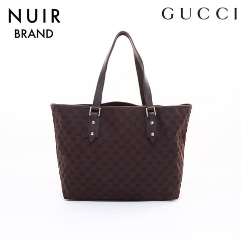 グッチ GUCCI GGキャンバス トートバッグ ブラウン WS7298