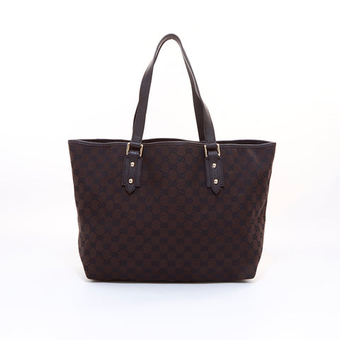 グッチ GUCCI GGキャンバス トートバッグ ブラウン WS7298