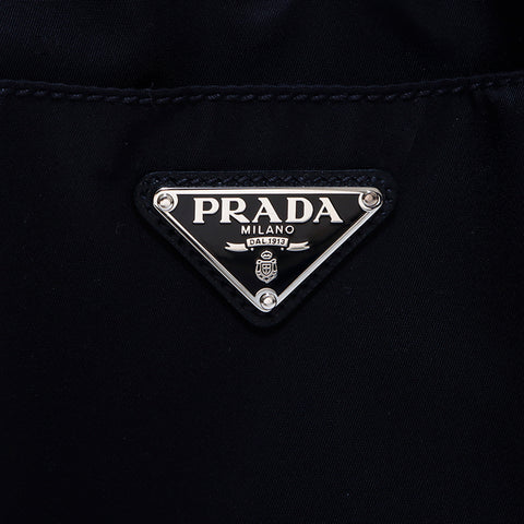 プラダ PRADA ロゴ ペットバッグ ボストンバッグ ブラック WS7299