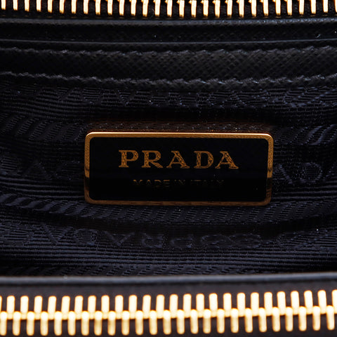 プラダ PRADA ガレリア サフィアーノ 2way ハンドバッグ ブラック WS7321