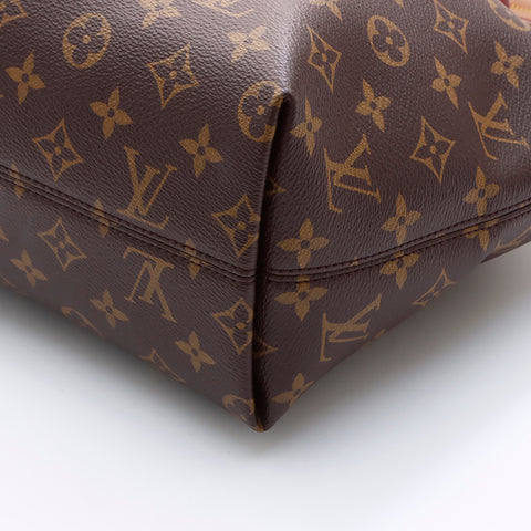 ルイ・ヴィトン LOUIS VUITTON モノグラム ボエシ ハンドバッグ ブラウン WS7327