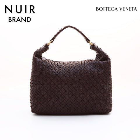 Bottegaveneta Intrecciato Shoulder Bag Brown WS7357