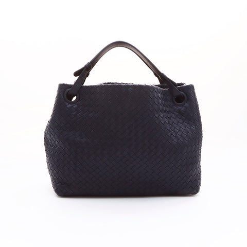 ボッテガヴェネタ BOTTEGAVENETA イントレチャート ミラー付き ガルダバッグ ショルダーバッグ ブラック WS7361