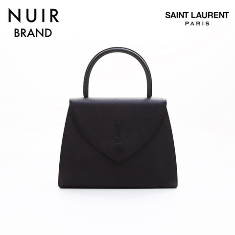 Yves Saint Laurent YVES SAINT LAURENT YSL logo handbag black WS7363