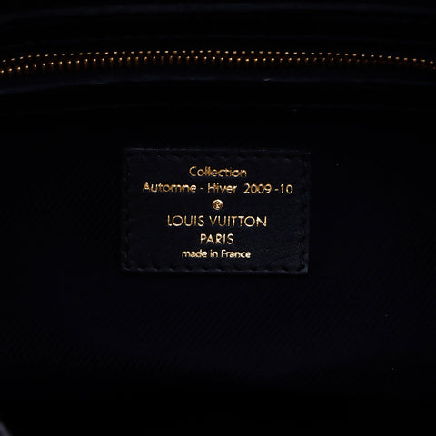 ルイ・ヴィトン LOUIS VUITTON モノグラム ノエ Hiver バケットバッグ スタッズ ハンドバッグ レッド  ブラック WS7365