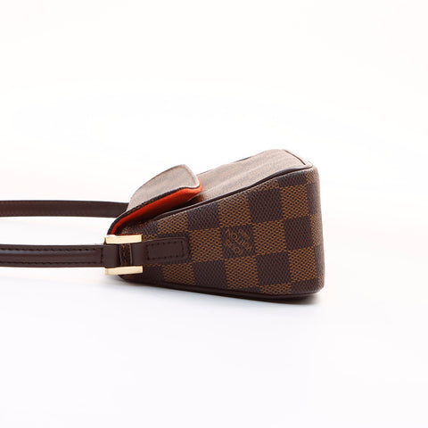 ルイ・ヴィトン LOUIS VUITTON ダミエ レコレータ FL0025 ハンドバッグ ブラウン WS7366