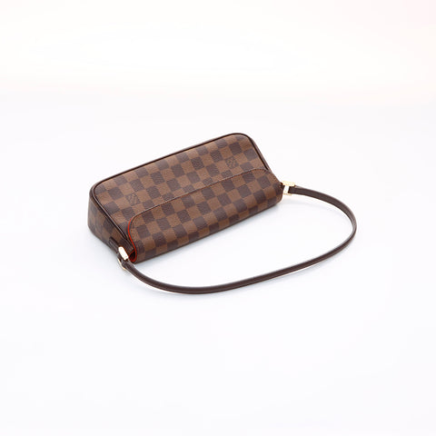 ルイ・ヴィトン LOUIS VUITTON ダミエ レコレータ FL0025 ハンドバッグ ブラウン WS7366