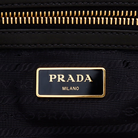 プラダ PRADA トライアングルロゴ トートバッグ ブラック WS7369 – NUIR VINTAGE