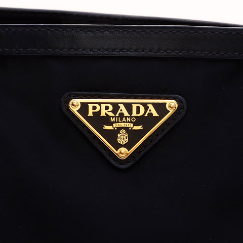 プラダ PRADA トライアングルロゴ トートバッグ ブラック WS7369