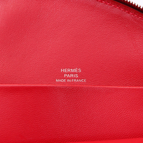 エルメス HERMES タデラクト アップルモチーフ ハンドバッグ レッド WS7371