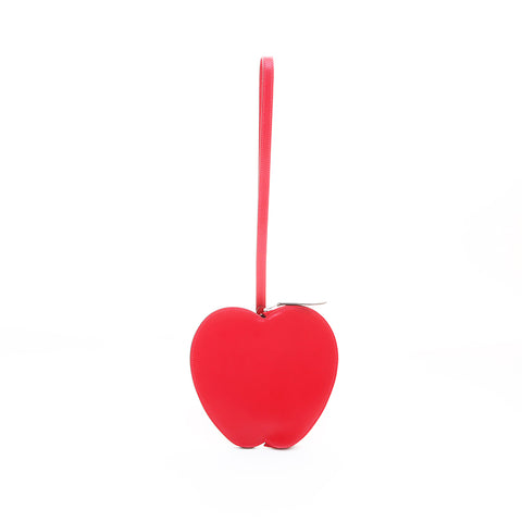 Hermes Tadelacto Apple Motif Handbag Red WS7371