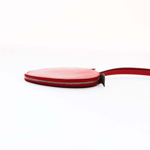 Hermes Tadelacto Apple Motif Handbag Red WS7371