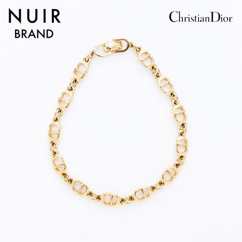 クリスチャンディオール Christian Dior CDチェーン ブレスレット ゴールド WS7384