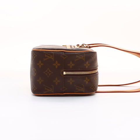 ルイ・ヴィトン LOUIS VUITTON モノグラム　シテ ハンドバッグ ブラウン WS7385