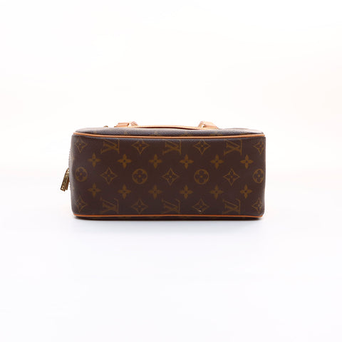 ルイ・ヴィトン LOUIS VUITTON モノグラム　シテ ハンドバッグ ブラウン WS7385