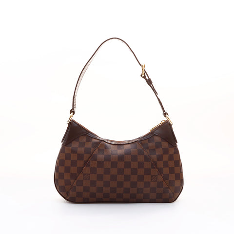 ルイ・ヴィトン LOUIS VUITTON ダミエ テムズ　PM ショルダーバッグ ブラウン WS7387