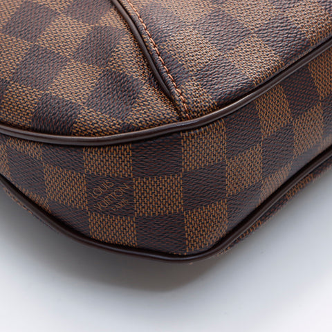 ルイ・ヴィトン LOUIS VUITTON ダミエ テムズ　PM ショルダーバッグ ブラウン WS7387