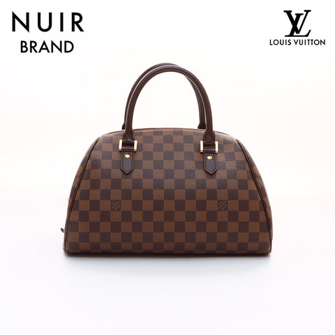 LOUIS VUITTON Damier Rivera Handbag Brown WS7388