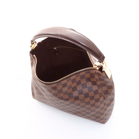 ルイ・ヴィトン LOUIS VUITTON ダミエ ポートベロー ハンドバッグ ブラウン WS7389