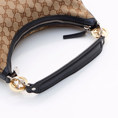 グッチ GUCCI GGキャンバス ショルダーバッグ カーキ WS7393