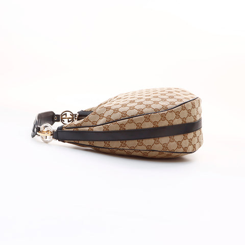 Gucci GG Canvas Bag Khaki WS7393