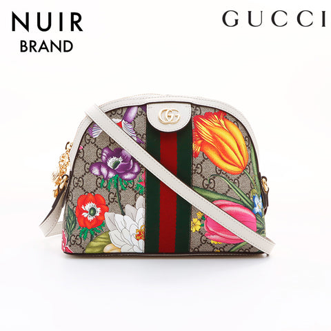 Gucci GG Flora Ophidia PVC Shoulder Bag Multicolor WS7394