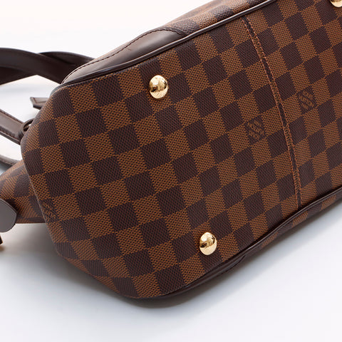 ルイ・ヴィトン LOUIS VUITTON ダミエ ヴェローナ PM ハンドバッグ ブラウン WS7397