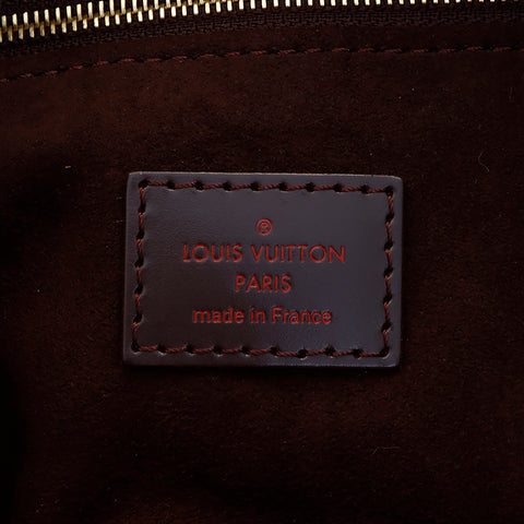 ルイ・ヴィトン LOUIS VUITTON ダミエ ポートベロー PM ハンドバッグ ブラウン WS7398