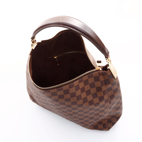 ルイ・ヴィトン LOUIS VUITTON ダミエ ポートベロー PM ハンドバッグ ブラウン WS7398