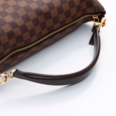 ルイ・ヴィトン LOUIS VUITTON ダミエ ポートベロー PM ハンドバッグ ブラウン WS7398