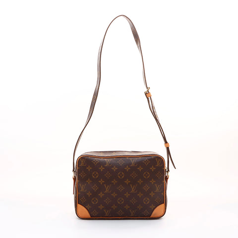 ルイ・ヴィトン LOUIS VUITTON モノグラム　ナイル ショルダーバッグ ブラウン WS7399